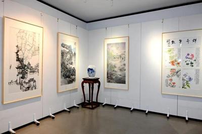 聚焦艺术节-- 宋庄镇举办对外交流联建成果展