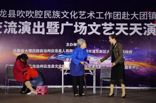 云龙县吹吹腔民族文化艺术工作团赴大团镇交流演出圆满完成