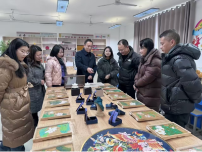 艺术创意学院赴江夏区大花岭小学开展校园文化交流活动